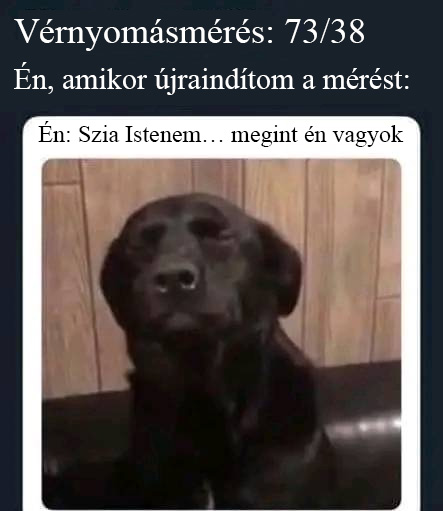 Standard protokoll: mérd újra, amíg jó nem lesz